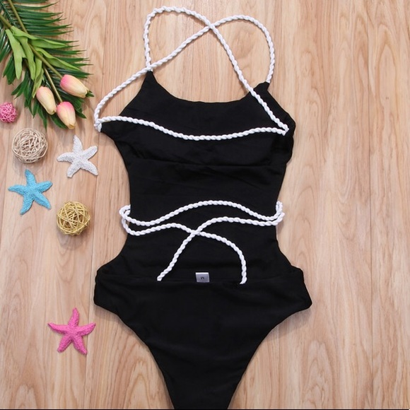 SUMMER BLACK Swimsuit One Piece Swimsuit - Picture 8 of 8